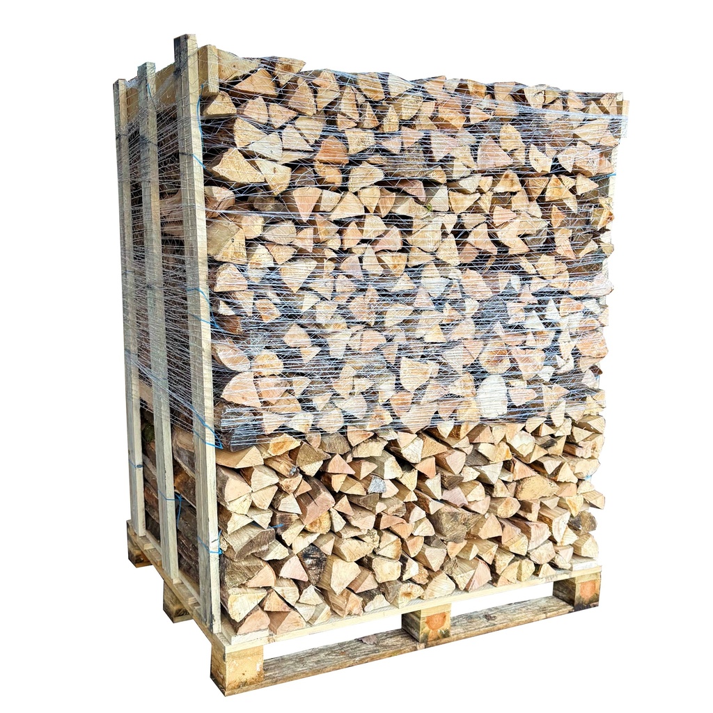 Backholz Buche 50 cm ofengetrocknet – 2 Raummeter für Pizzaofen