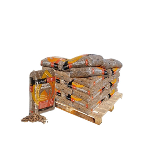 Crépito Holzpellets – Halbpalette 540 kg, 36 Säcke à 15 kg