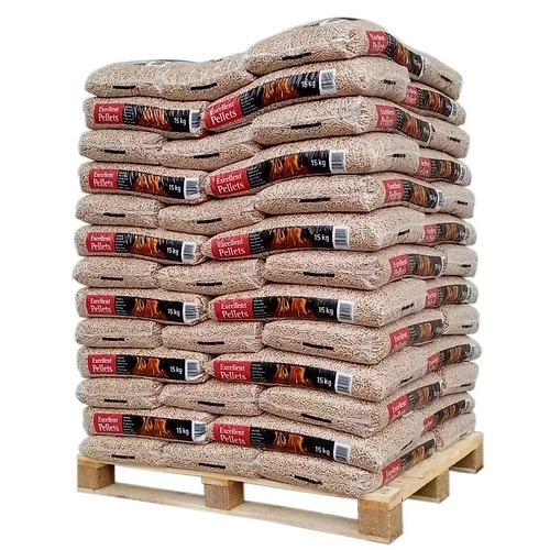 Excellent Pellets Premium Holzpellets – Palette 65 Sack à 15 kg
