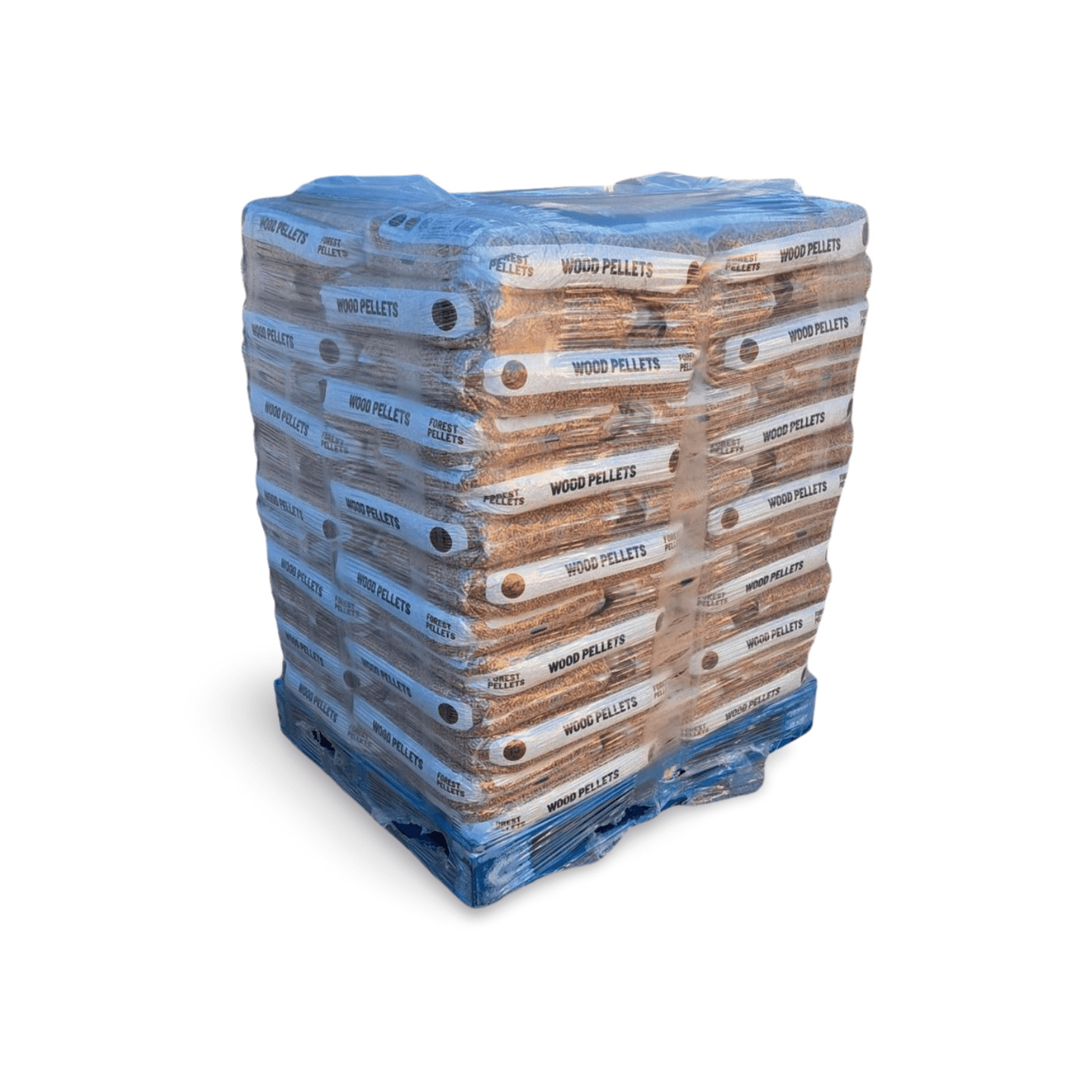 Forest Pellets Nadelholz – Vollpalette 65 Sack à 15 kg (975 kg)