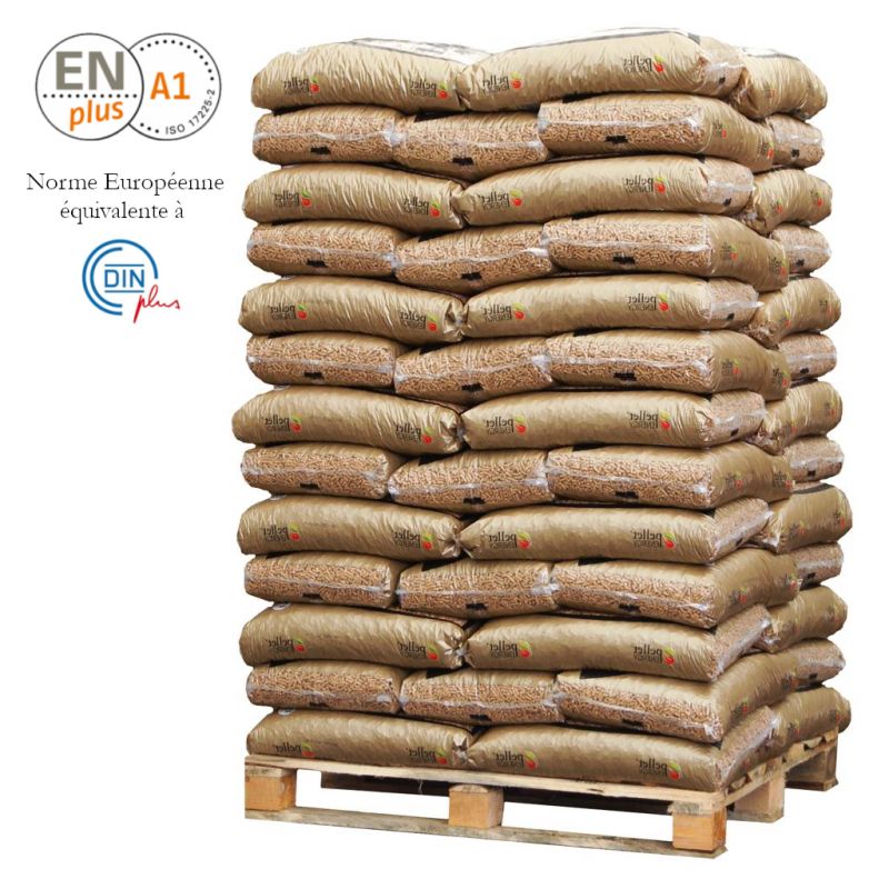 Gold Pellets ENplus A1 Premium – 65 Säcke à 15 kg (975 kg)