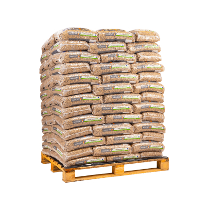 Piveteau HP+ Holzpellets – 104 Säcke à 10 kg, 1.040 kg